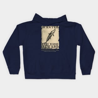 Willy Wahoo Wanted Poster Kids Hoodie